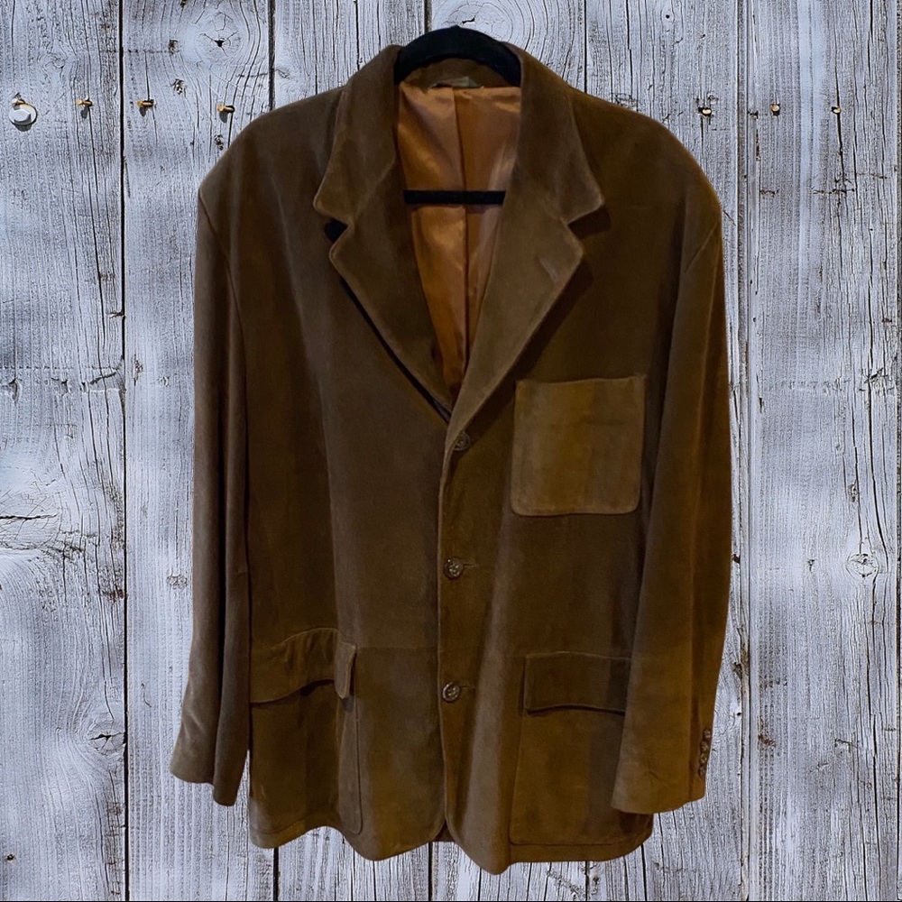 Banana Republic Suede Coat. Euc